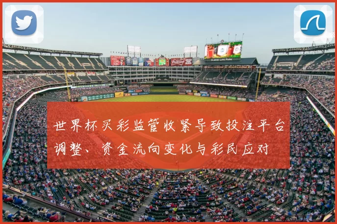 世界杯买彩监管收紧导致投注平台调整、资金流向变化与彩民应对