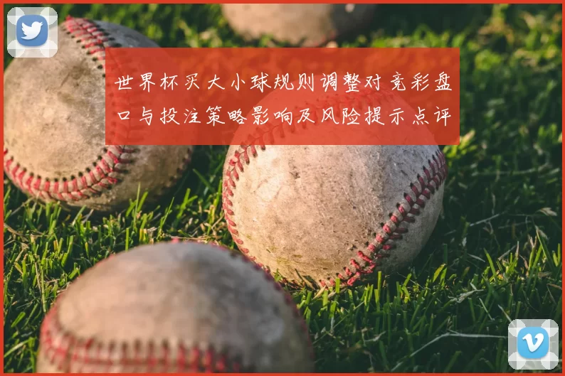 世界杯买大小球规则调整对竞彩盘口与投注策略影响及风险提示点评
